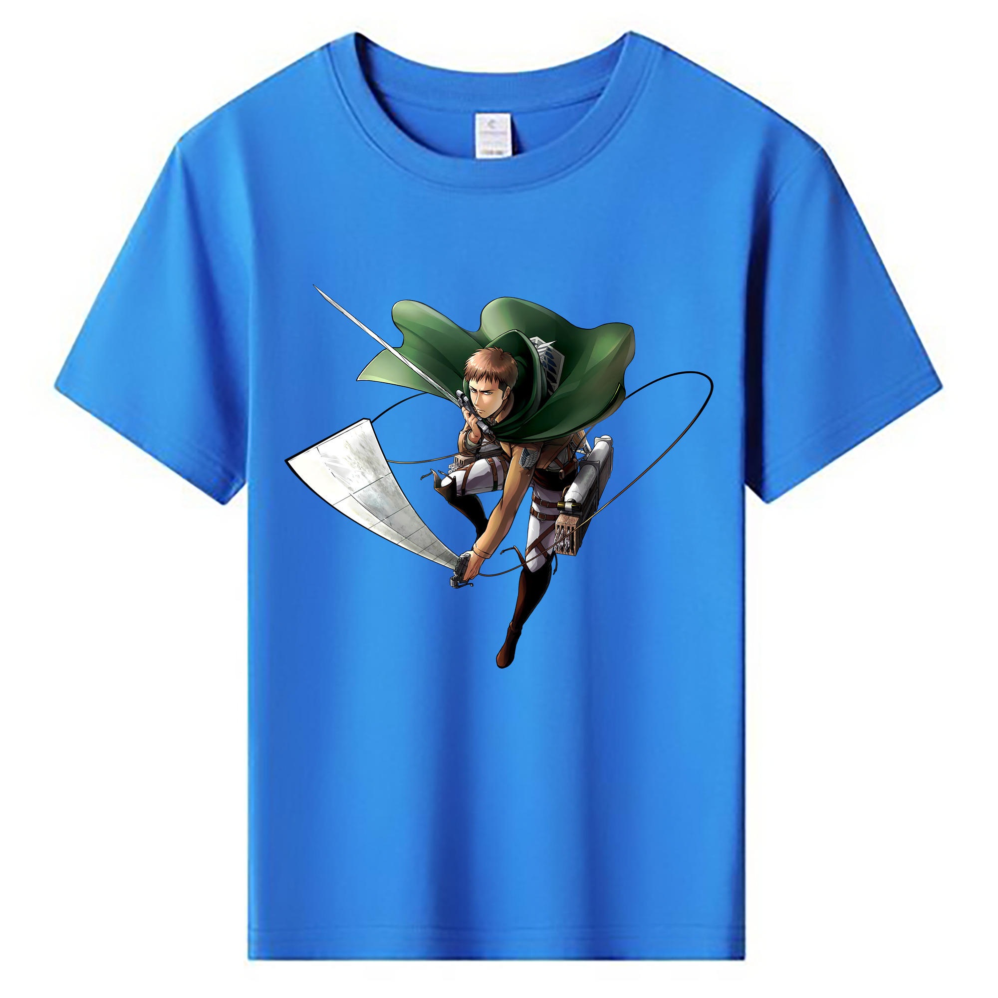 （画像用） 進撃の巨人 Attack on Titan 綿100％キッズTシャツ（フロントプリント）